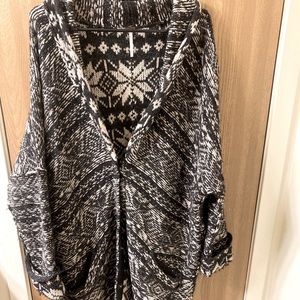 Free people wool cardigan